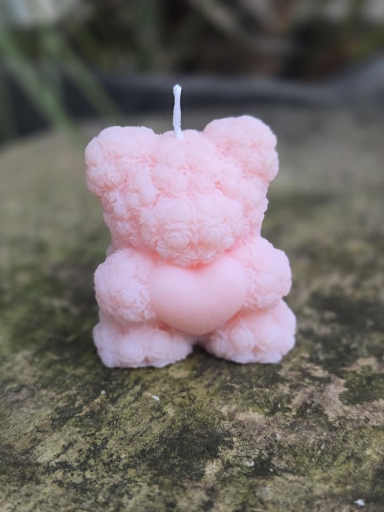 Bougie mini nounours
