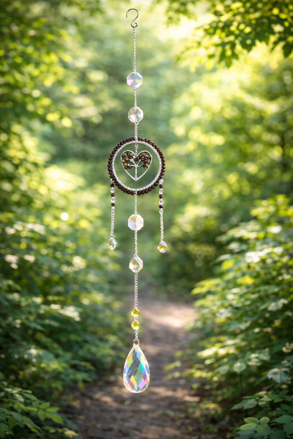 Attrape Soleil Coeur Oeil de tigre