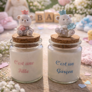 Bougie Fille ou Garçon