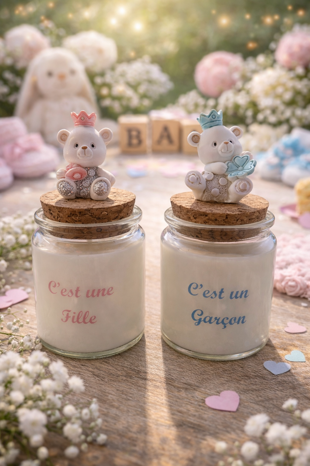 Bougie Fille ou Garçon